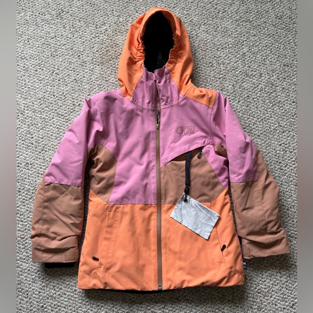 Picture Kamelya Ski Snowboard Jacket - CASHMERE ROSE - Y10 kids - Picture 2 of 8